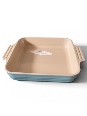 9“ Le Creuset Sky Blue Large Square Baking Serving Dish